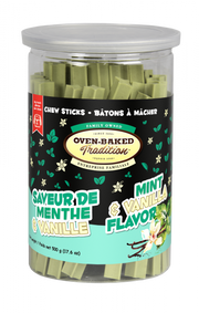 OBT Gâteries Chien Bâtons Saveur Menthe & Vanille 500g